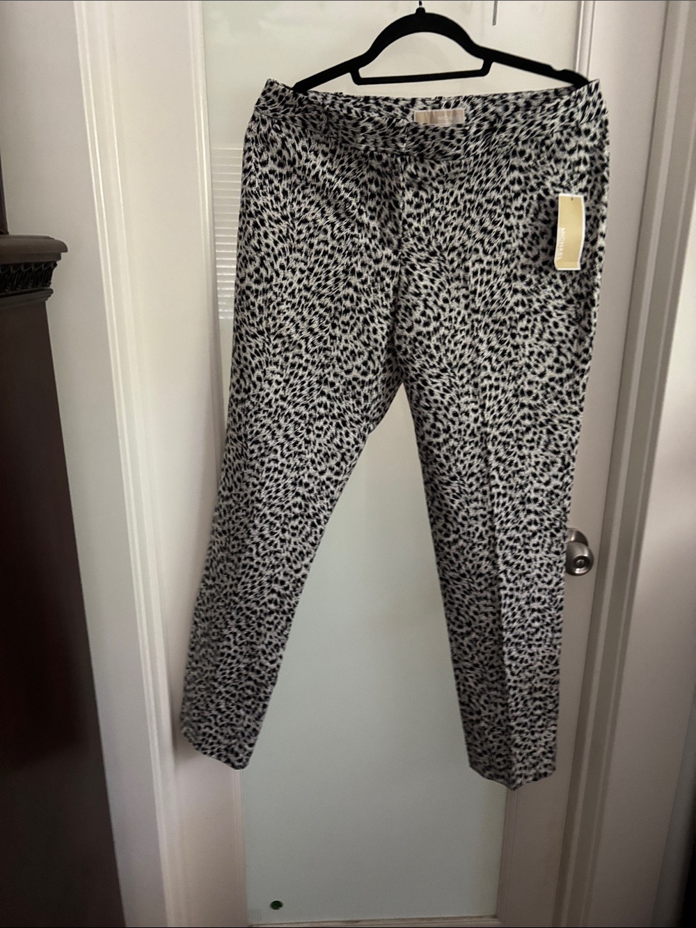 MICHAEL Michael Kors Black and White Printed Men’s Pants